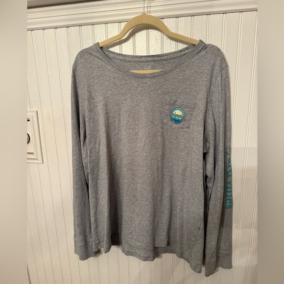 Vineyard Vines Everyday Should Feel this Good Long sleeve XL tee - Picture 1 of 6